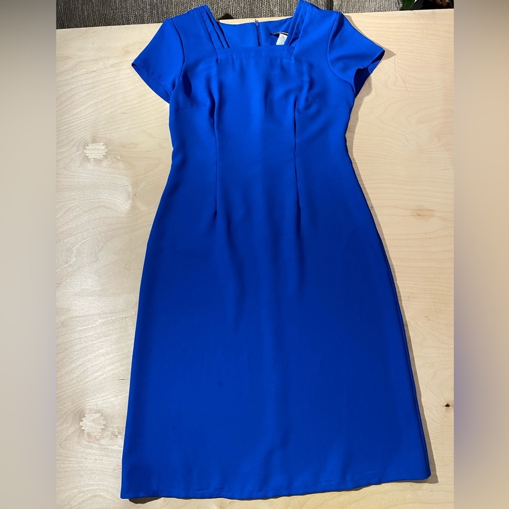 Meghan Elisse Women’s Royal Blue Sheath Dress 11/12 (QU)